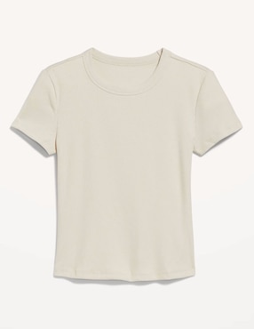 Playera manga corta Old Navy cuello redondo para mujer