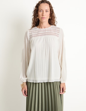 Blusa Lieb manga larga para mujer