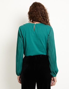 Blusa Lieb manga larga para mujer