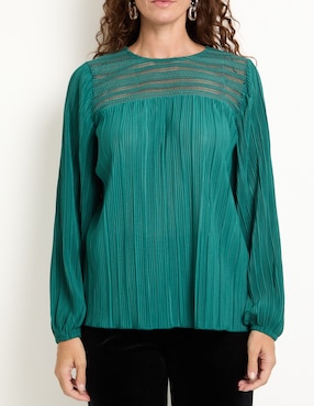 Blusa Lieb manga larga para mujer