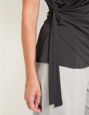 Blusa Lieb manga corta para mujer