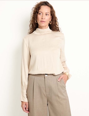 Blusa Lieb manga larga para mujer