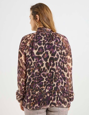 Blusa Lieb manga larga para mujer