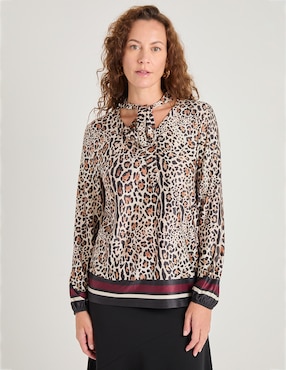 Blusa Lieb manga larga para mujer