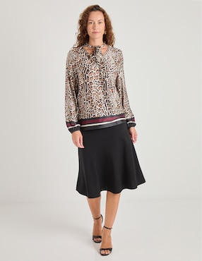 Blusa Lieb manga larga para mujer