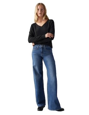 Jeans relaxed wide leg Levi's 318 Shaping Clever Girl para mujer