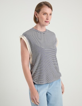 Playera Lieb cuello redondo para mujer