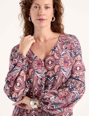 Vestido midi casual Lieb para mujer