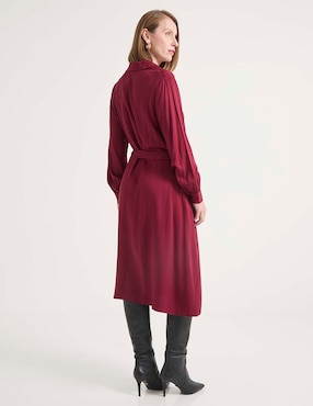 Vestido midi casual Lieb para mujer
