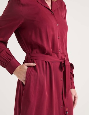 Vestido midi casual Lieb para mujer