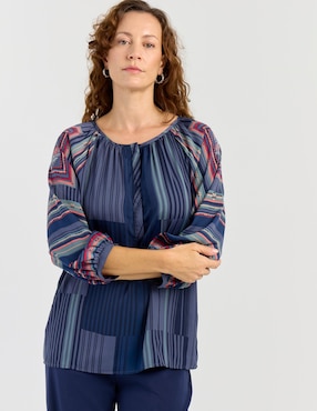Blusa Lieb manga larga para mujer