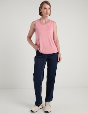 Jean straight Lieb para mujer