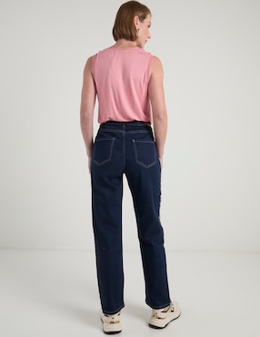 Jean straight Lieb para mujer