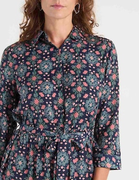 Vestido midi casual Lieb para mujer