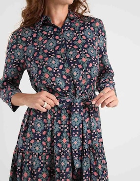 Vestido midi casual Lieb para mujer