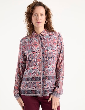 Blusa Lieb manga larga para mujer