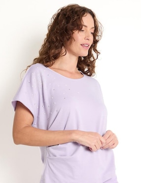 Blusa Delirium Manga Corta Para Mujer