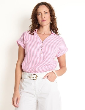 Blusa Delirium Manga Corta Para Mujer