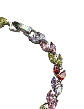 Pulsera Limerence By Claudia Herrera con acabado pavé