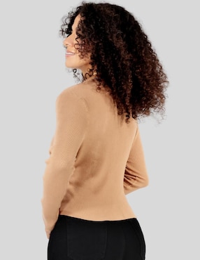 Suéter Malabis cuello redondo para mujer