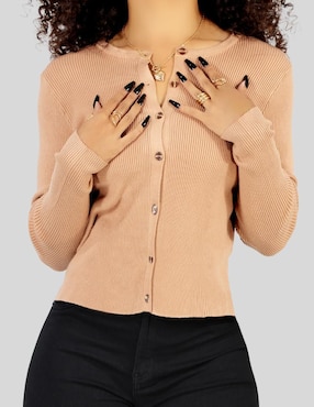 Suéter Malabis cuello redondo para mujer