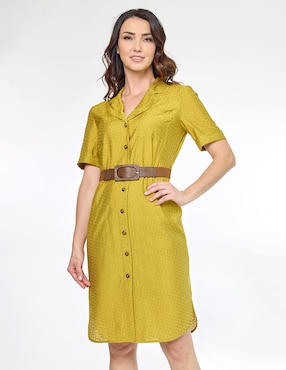 Vestido A La Rodilla Formal Foley's Aine Para Mujer