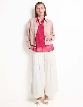 Blusa Liz Claiborne manga corta para mujer