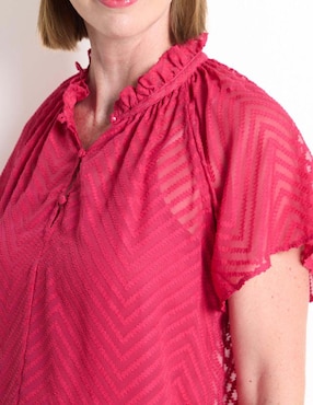 Blusa Liz Claiborne manga corta para mujer