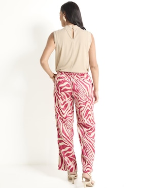 Pantalón relaxed Liz Claiborne amplio para mujer