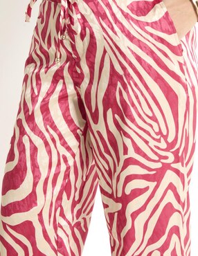 Pantalón relaxed Liz Claiborne amplio para mujer