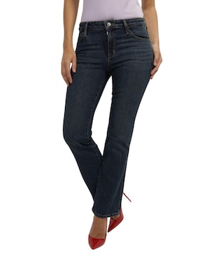 Jeans Slim Guess Corte Cadera Para Mujer