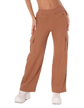 Pantalón Pixel Fashion Amplio Para Mujer