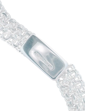 Pulsera Horoz de plata P 925 con acabado pulido