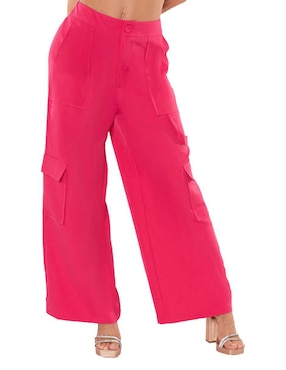 Pantalón Pixel Fashion Wide Leg Para Mujer