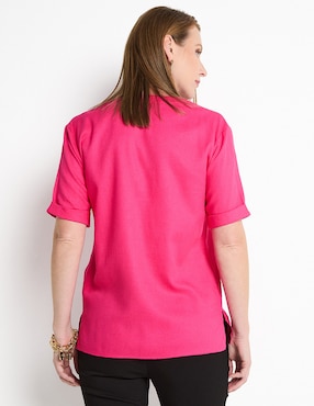 Blusa Lieb manga corta para mujer