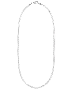 Collar de eslabones Horoz de plata P 925