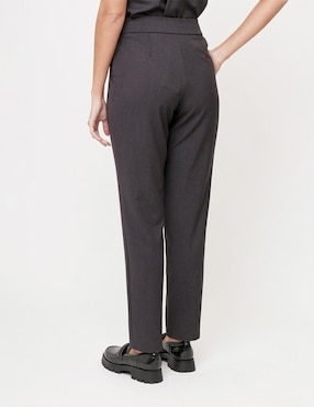 Pantalón de vestir Linea Pura ajustado para mujer