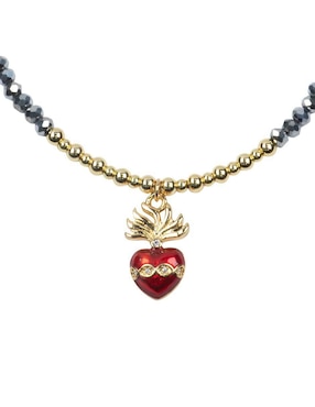 Collar De Corazón Yoiko Milagritos Estelares