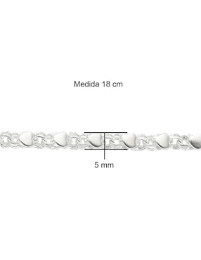 Pulsera Horoz de plata P925