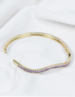 Brazalete Yoiko de baño de oro Rena