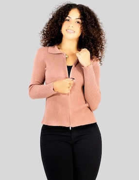 Suéter Malabis cuello camisero para mujer