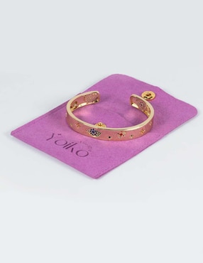 Brazalete Yoiko de baño de oro 14 K Carmen