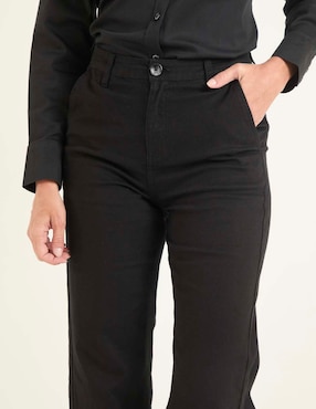 Pantalón Lieb Basics flare para mujer