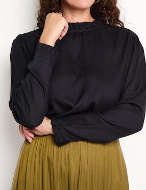 Blusa Lieb Basics manga larga para mujer