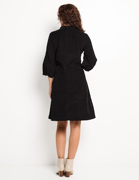 Vestido 3/4 casual Lieb Basics para mujer