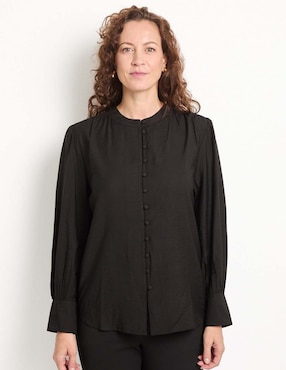 Blusa Lieb Basics manga larga para mujer