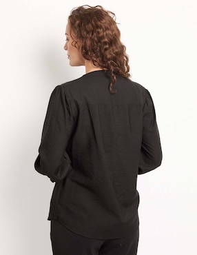 Blusa Lieb Basics manga larga para mujer