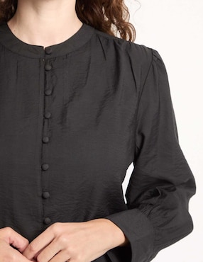 Blusa Lieb Basics manga larga para mujer