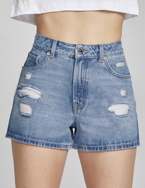 Short Seven Jeans de mezclilla para mujer