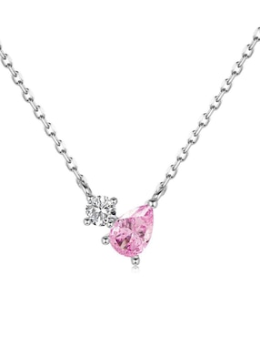 Collar de gota Yoiko Florence de plata P 925